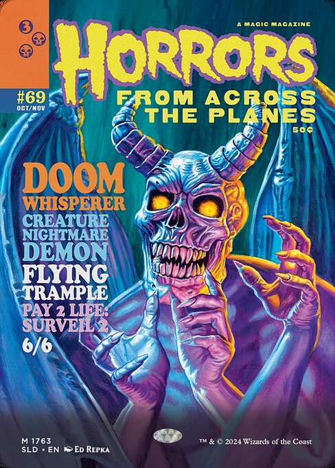 Doom Whisperer — art by Ed Repka