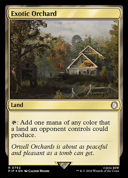 Exotic Orchard — art by Calder Moore