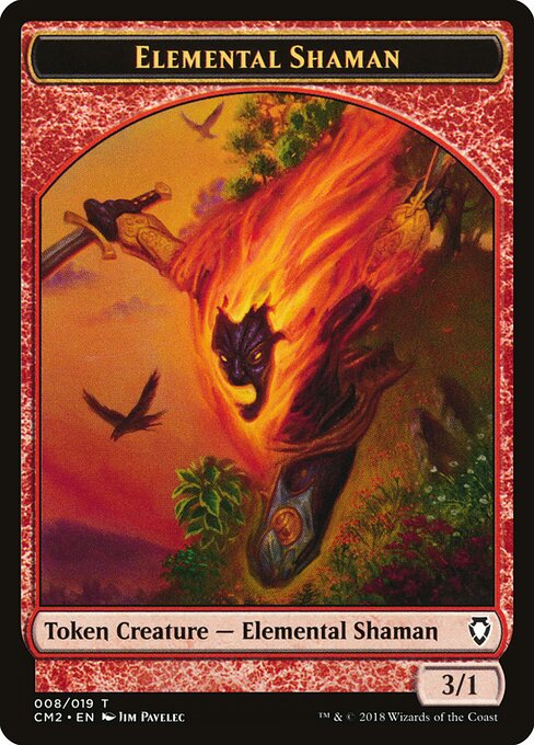Elemental Shaman — art by Jim Pavelec