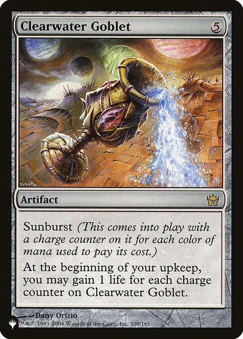 Clearwater Goblet — art by Dany Orizio