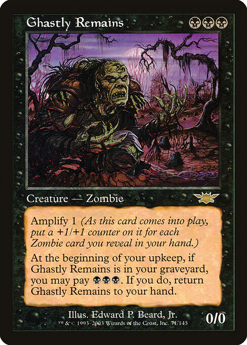 Ghastly Remains — art by Edward P. Beard, Jr.