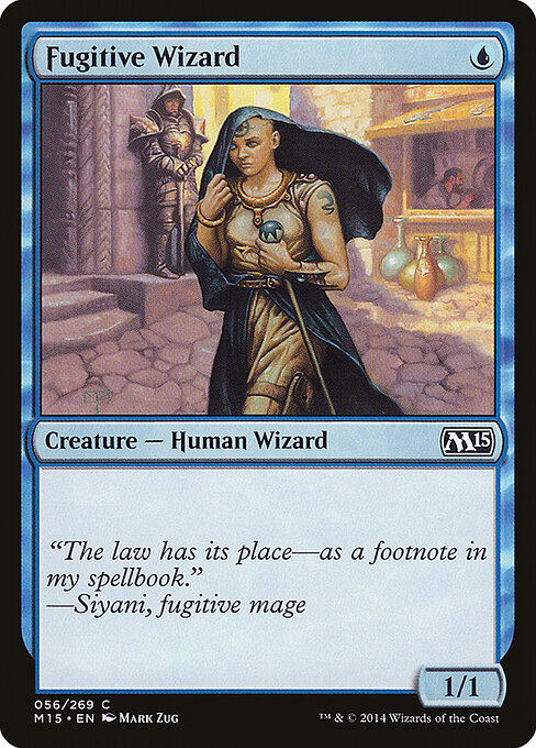 Fugitive Wizard — art by Mark Zug