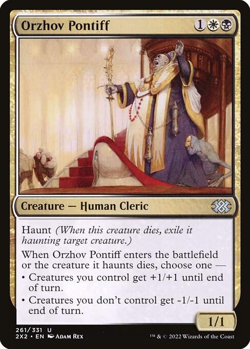 Orzhov Pontiff — art by Adam Rex
