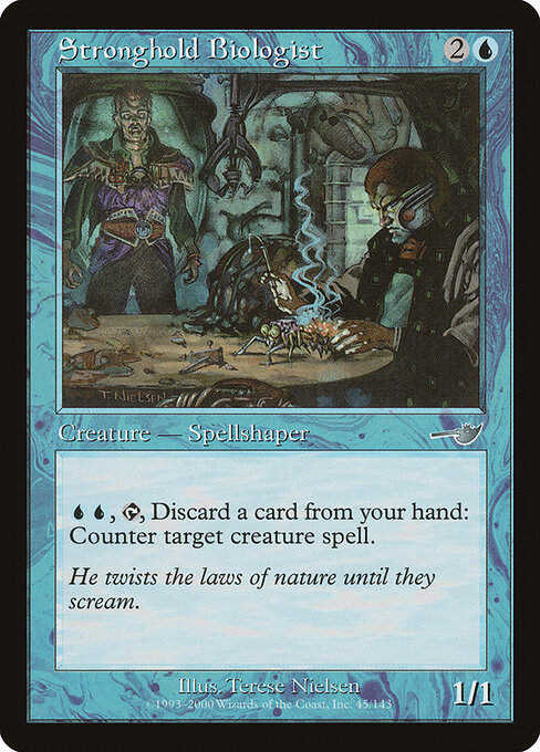 Stronghold Biologist — art by Terese Nielsen