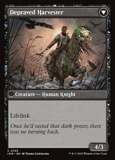 Desperate Farmer // Depraved Harvester — art by Valera Lutfullina