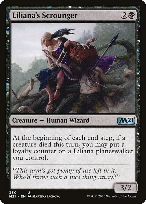 Liliana's Scrounger — art by Martina Fačková