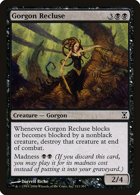 Gorgon Recluse — art by Darrell Riche
