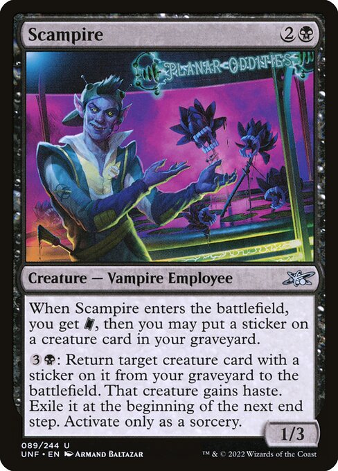 Scampire — art by Armand Baltazar
