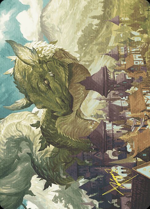Beanstalk Wurm // Beanstalk Wurm — art by Aldo Domínguez