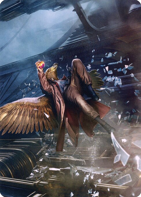 Skyway Robber // Skyway Robber — art by Denys Tsiperko