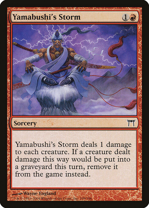 Yamabushi's Storm — art by Wayne England