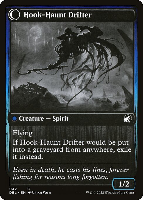 Baithook Angler // Hook-Haunt Drifter — art by Uriah Voth