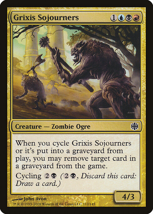 Grixis Sojourners — art by John Avon