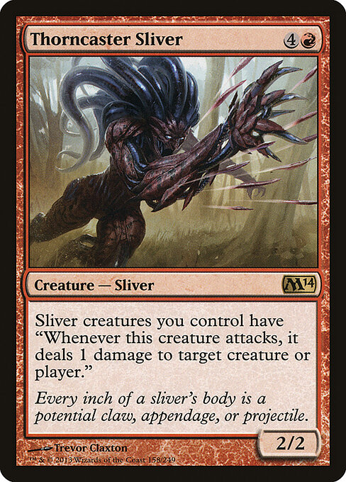 Thorncaster Sliver — art by Trevor Claxton