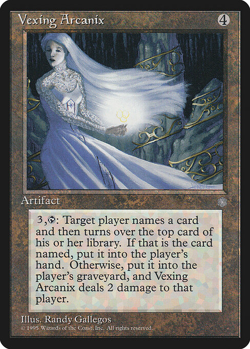 Vexing Arcanix — art by Randy Gallegos