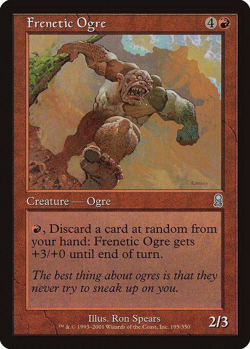 Frenetic Ogre — art by Ron Spears