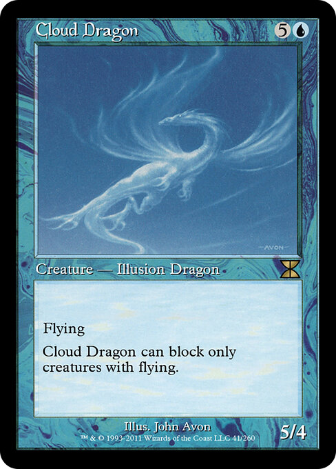 Cloud Dragon — art by John Avon