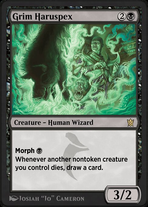Grim Haruspex — art by Josiah "Jo" Cameron