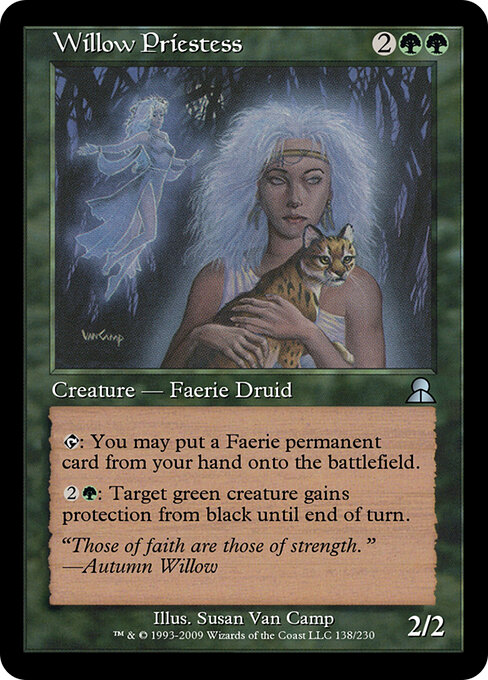 Willow Priestess — art by Susan Van Camp