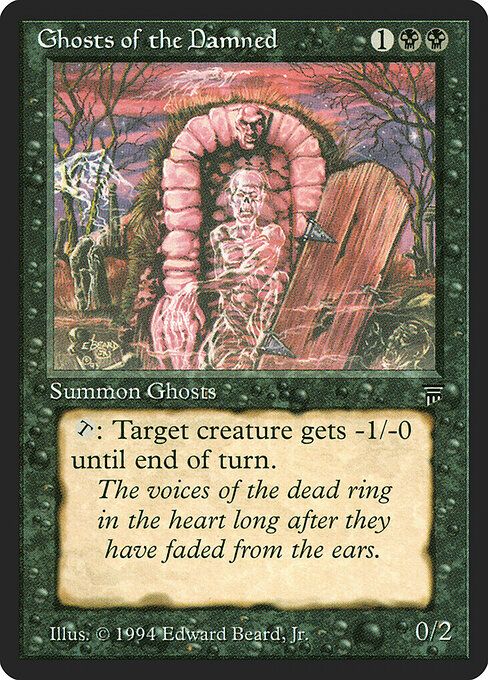 Ghosts of the Damned — art by Edward P. Beard, Jr.
