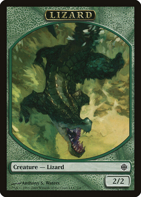 Lizard — art by Anthony S. Waters