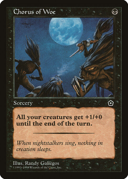 Chorus of Woe — art by Randy Gallegos
