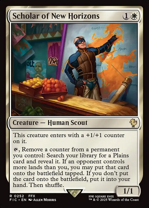 Scholar of New Horizons — art by Allen Morris