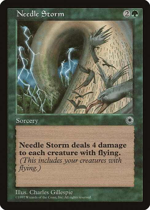 Needle Storm — art by Charles Gillespie