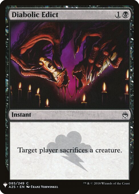 Diabolic Edict — art by Franz Vohwinkel