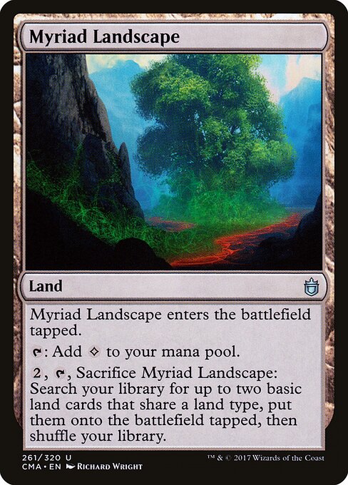 Myriad Landscape — art by Richard Wright