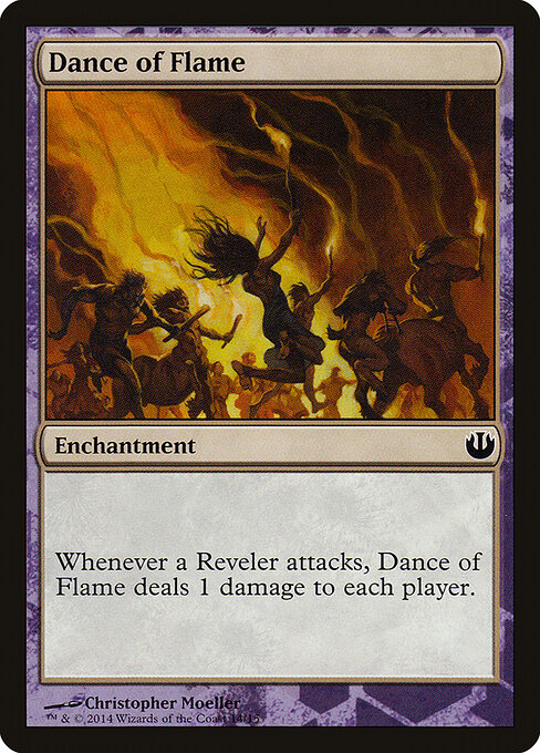 Dance of Flame — art by Christopher Moeller
