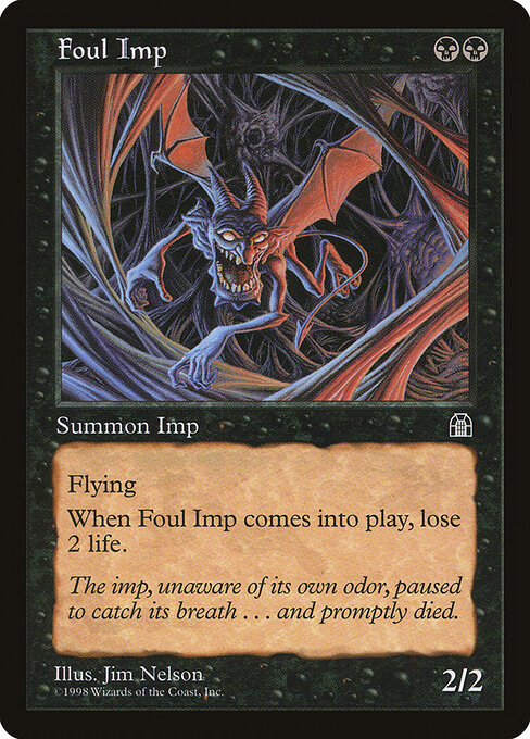 Foul Imp — art by Jim Nelson