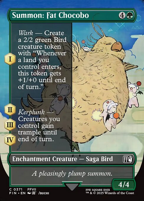 Summon: Fat Chocobo — art by Buchi