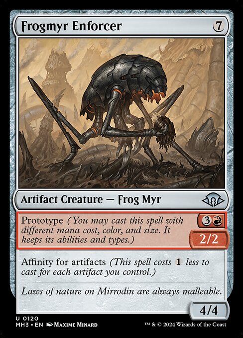 Frogmyr Enforcer — art by Maxime Minard