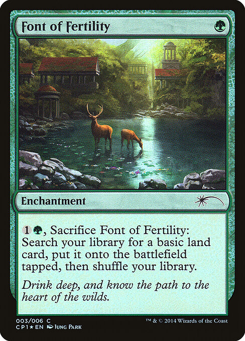 Font of Fertility — art by Jung Park