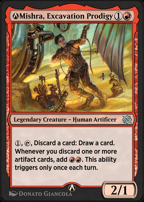 A-Mishra, Excavation Prodigy — art by Donato Giancola
