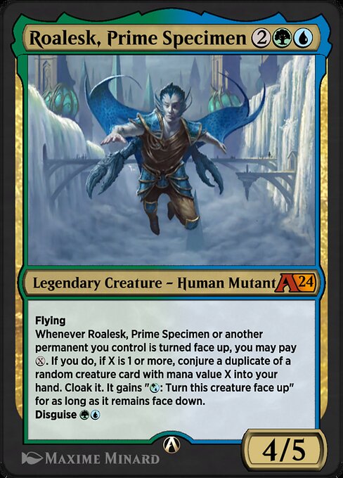 Roalesk, Prime Specimen — art by Maxime Minard
