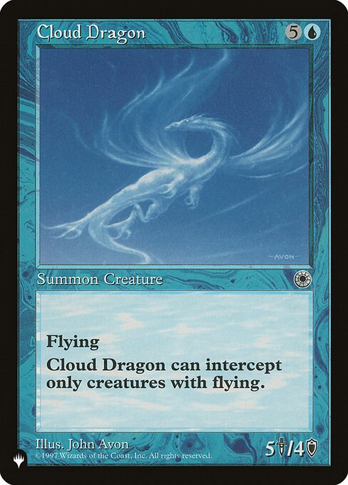 Cloud Dragon — art by John Avon