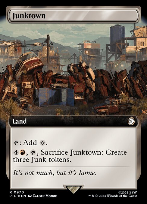 Junktown — art by Calder Moore