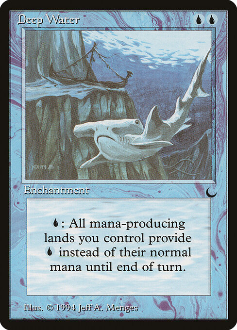 Deep Water — art by Jeff A. Menges
