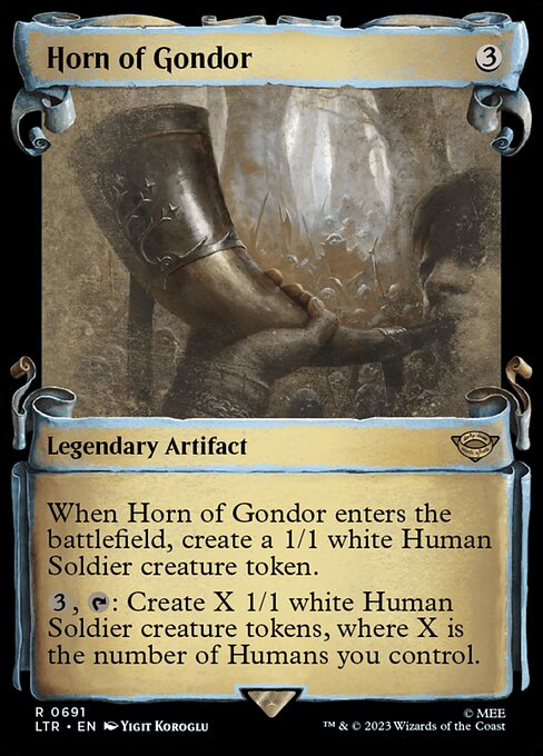 Horn of Gondor — art by Yigit Koroglu