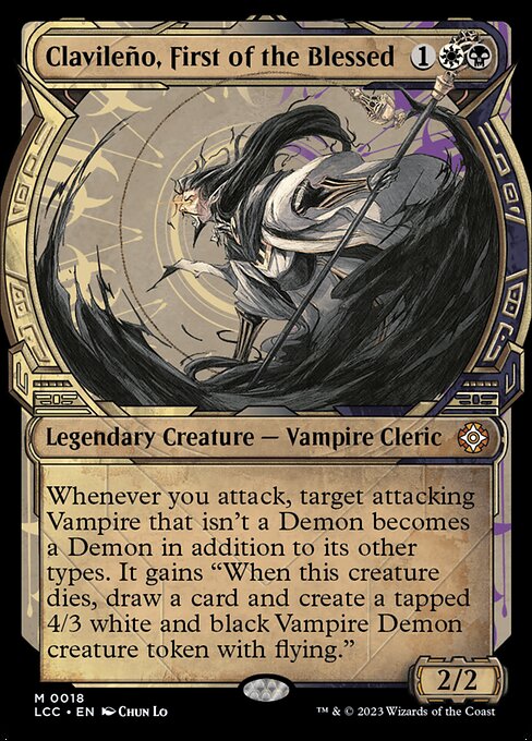 Clavileño, First of the Blessed — art by Chun Lo