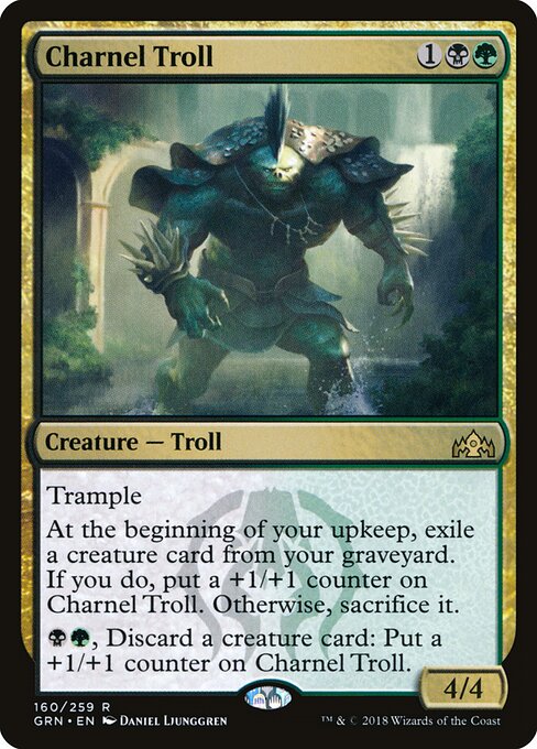 Charnel Troll — art by Daniel Ljunggren