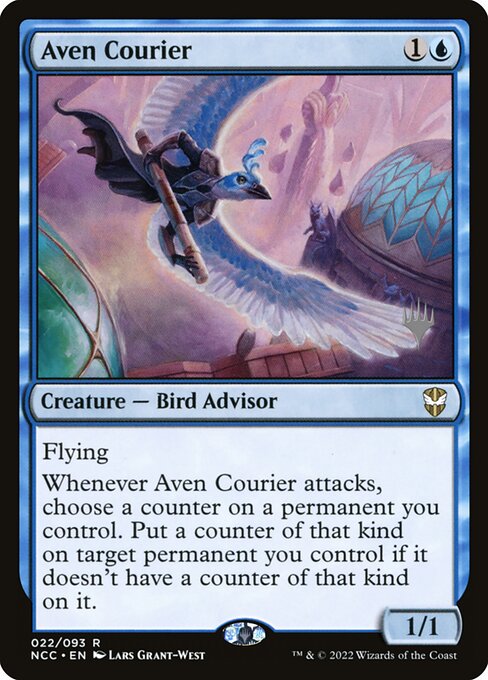 Aven Courier — art by Lars Grant-West