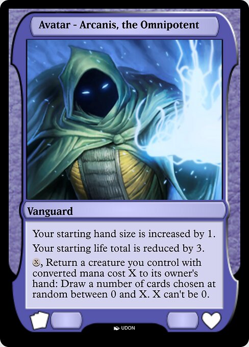 Arcanis, the Omnipotent Avatar — art by UDON