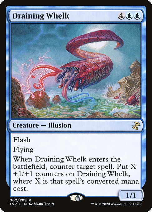 Draining Whelk — art by Mark Tedin