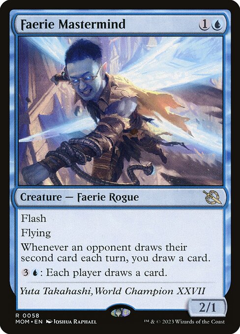Faerie Mastermind — art by Joshua Raphael