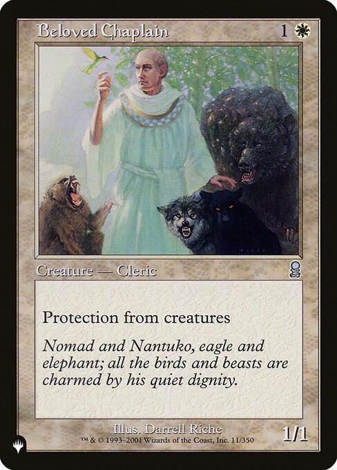Beloved Chaplain — art by Darrell Riche