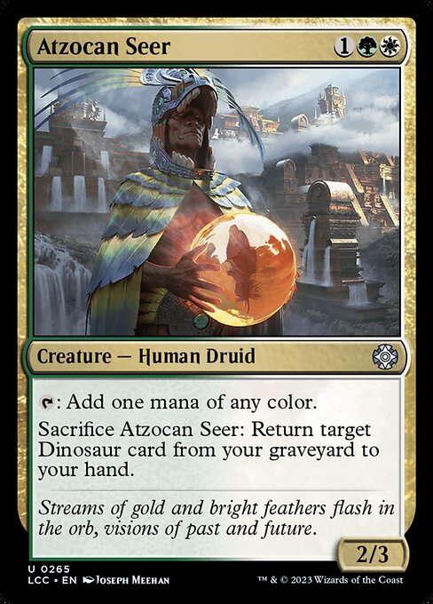 Atzocan Seer — art by Joseph Meehan
