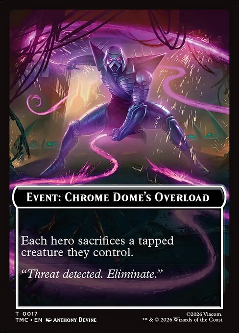 Event: Chrome Dome's Overload — art by Anthony Devine